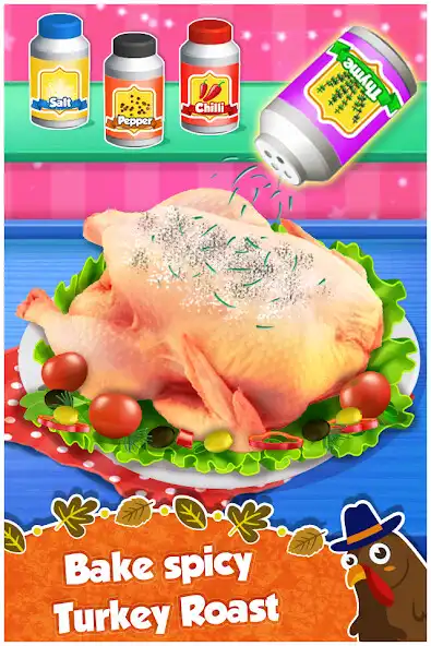 Play Turkey Roast - Holiday Cooking as an online game Turkey Roast - Holiday Cooking with UptoPlay