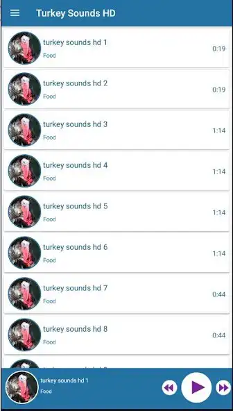 Play Turkey Sounds HD as an online game Turkey Sounds HD with UptoPlay
