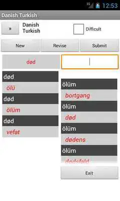 Play Turkish Danish Dictionary Play Turkish Danish Dictionary