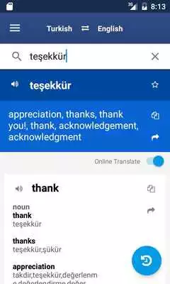 Play Turkish English Dictionary