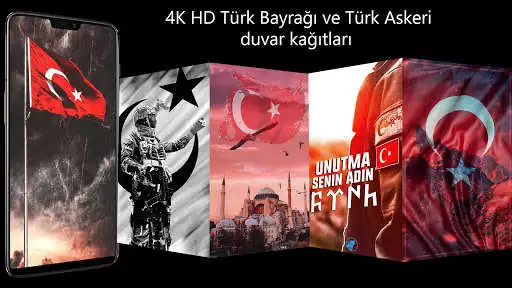 Play Turkish Flag Wallpapers 4K HD  and enjoy Turkish Flag Wallpapers 4K HD with UptoPlay