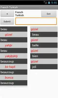 Play Turkish-french dictionary and enjoy Turkish-french dictionary with UptoPlay Play Turkish-french dictionary and enjoy Turkish-french dictionary with UptoPlay