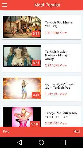Play Turkish Music Videos  and enjoy Turkish Music Videos with UptoPlay