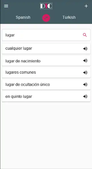 Play Turkish - Spanish Dictionary  translator (Dic1) as an online game Turkish - Spanish Dictionary  translator (Dic1) with UptoPlay