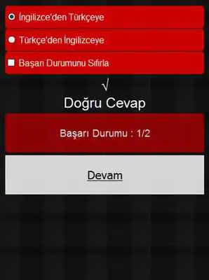 Play Turkish Word Test