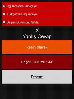 Play Turkish Word Test