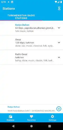Play Turkmenistan Radio Stations  and enjoy Turkmenistan Radio Stations with UptoPlay