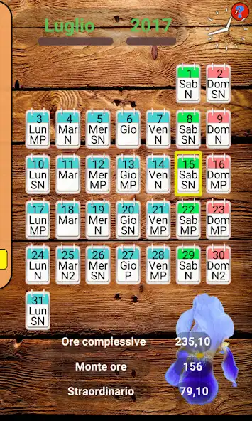 Play Turni di lavoro  and enjoy Turni di lavoro with UptoPlay