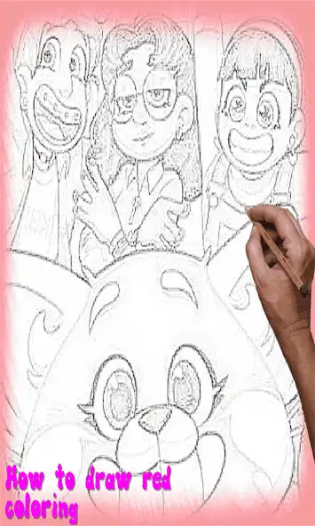 Play Turning Red Coloring Book App as an online game Turning Red Coloring Book App with UptoPlay