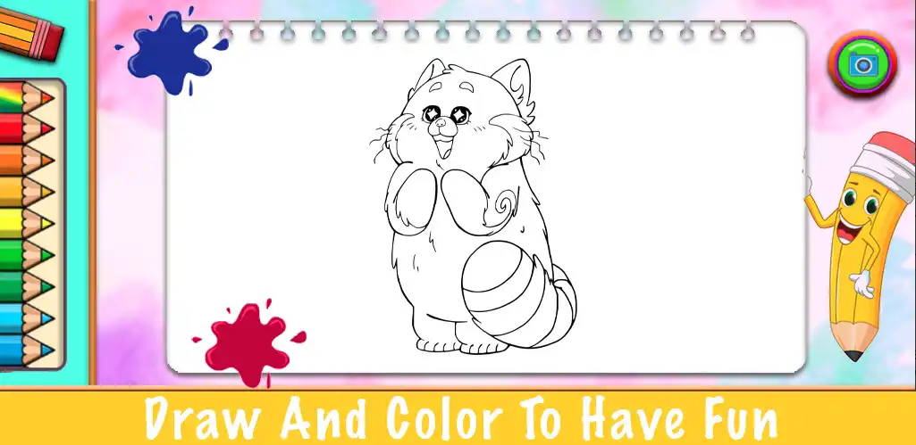 Play Turning Red Coloring Book as an online game Turning Red Coloring Book with UptoPlay