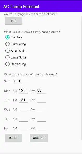Play Turnip Price Forecast: Animal Crossing NH  and enjoy Turnip Price Forecast: Animal Crossing NH with UptoPlay