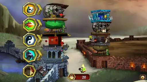 Play Turret Fighters as an online game Turret Fighters with UptoPlay