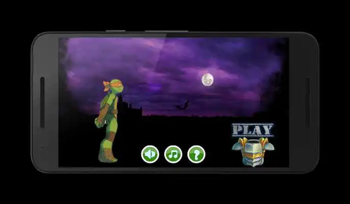 Play turtle dark ninja war