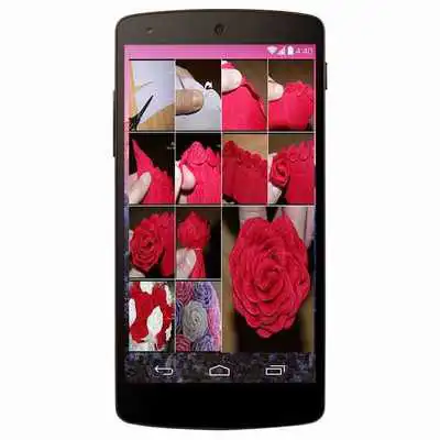 Play Turtorial Ribbon Flower Crafts