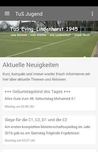 Play TuS Eving-Lindenhorst Jugend  and enjoy TuS Eving-Lindenhorst Jugend with UptoPlay