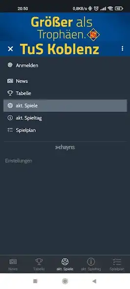 Play TuS Koblenz as an online game TuS Koblenz with UptoPlay