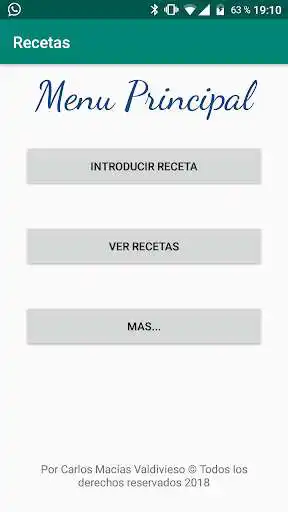 Play Tus Recetas Crea y Organiza tus propias recetas  and enjoy Tus Recetas Crea y Organiza tus propias recetas with UptoPlay