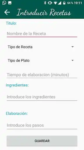 Play Tus Recetas Crea y Organiza tus propias recetas as an online game Tus Recetas Crea y Organiza tus propias recetas with UptoPlay