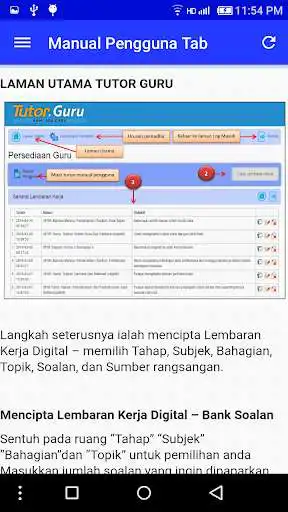 Play APK Tutor Guru Utusan  and enjoy Tutor Guru Utusan with UptoPlay faiztech.com.tutorguru