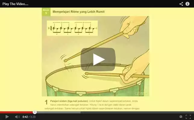 Play Tutorial Bermain Drum