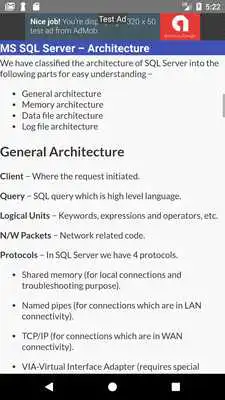 Play Tutorial for MS SQL SERVER 2018