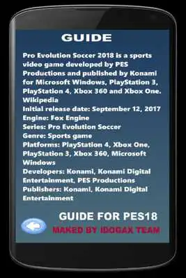 Play Tutorial For PES18