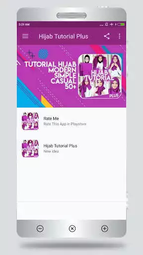 Play APK Tutorial Hijab 2018 New  and enjoy Tutorial Hijab 2018 New with UptoPlay com.hijabtutorial.plus