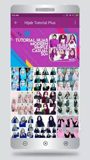 Play APK Tutorial Hijab 2018 New  and enjoy Tutorial Hijab 2018 New with UptoPlay com.hijabtutorial.plus