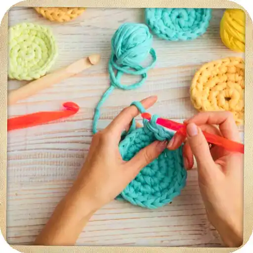 Play Tutorial learn crochet knitting APK