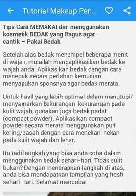 Play Tutorial Makeup Pengantin