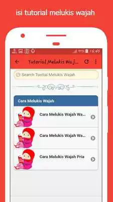 Play Tutorial Melukis Wajah
