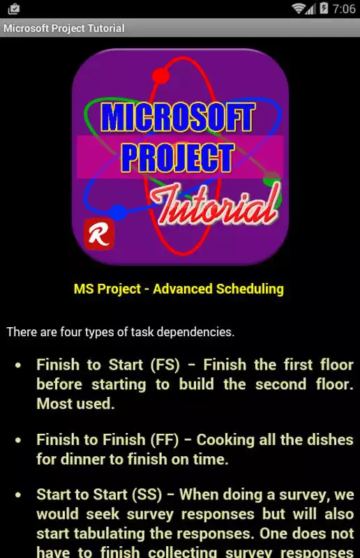 Play Tutorial Microsoft Project