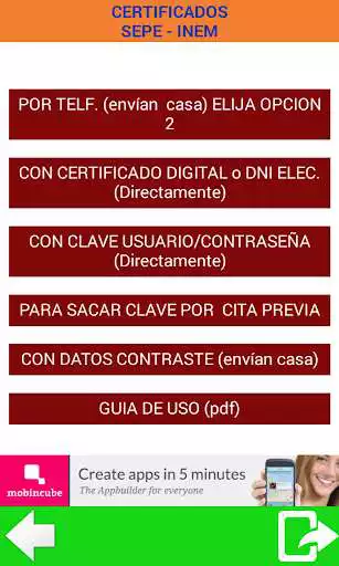 Play TUTORIAL OBTENCION CERTIFICADOS PARO  and enjoy TUTORIAL OBTENCION CERTIFICADOS PARO with UptoPlay