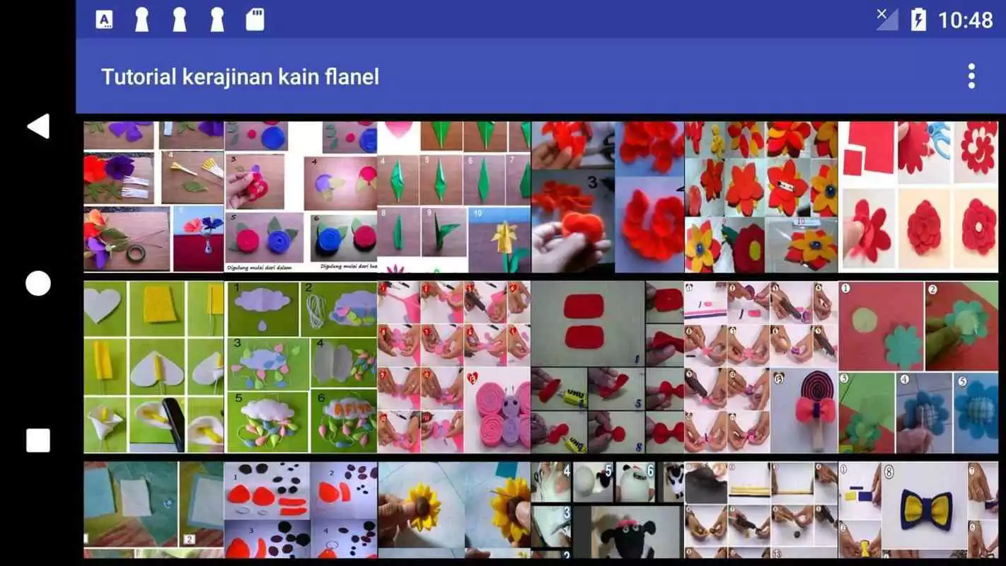 Play Tutorial of flannel handicraft