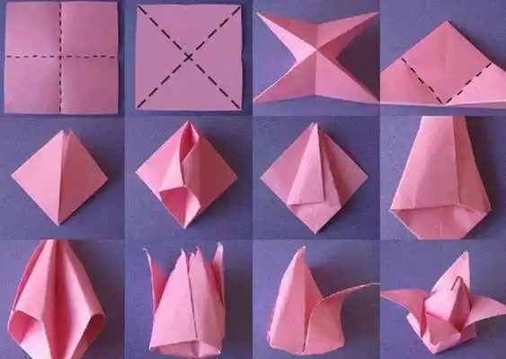 Play tutorial origami idea
