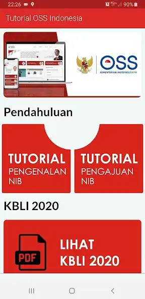 Play Tutorial Pembuatan NIB  and enjoy Tutorial Pembuatan NIB with UptoPlay