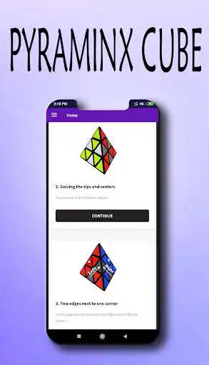 Play Tutorial RBK  Cube Pyraminx as an online game Tutorial RBK  Cube Pyraminx with UptoPlay