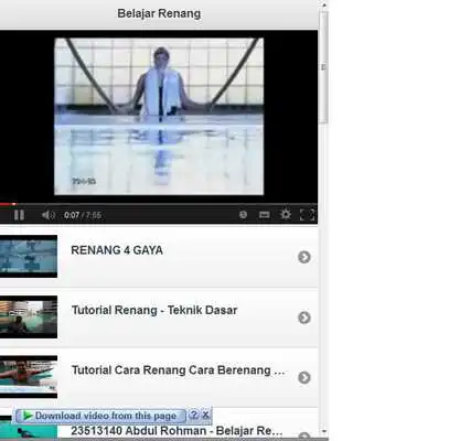 Play Tutorial Renang