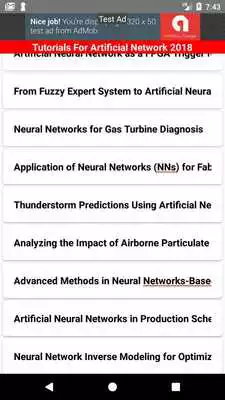 Play Tutorials For Artificial Network 2018
