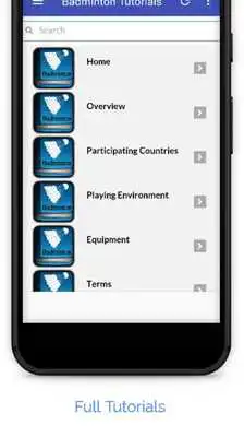 Play Tutorials for Badminton Offline Play Tutorials for Badminton Offline