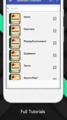 Play Tutorials for Baseball Offline