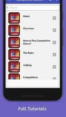 Play Tutorials for Competitive Dance Offline