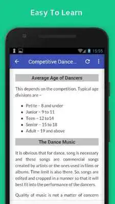 Play Tutorials for Competitive Dance Offline
