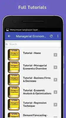 Play Tutorials for Managerial Economics Offline