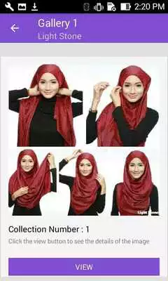 Play tutorial simple hijab