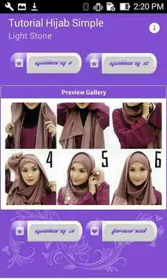 Play tutorial simple hijab