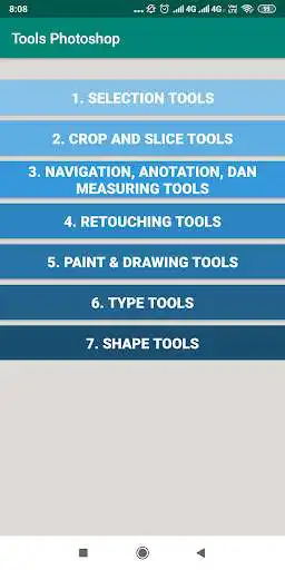 Play Tutorial Tools Photoshop Lengkap as an online game Tutorial Tools Photoshop Lengkap with UptoPlay