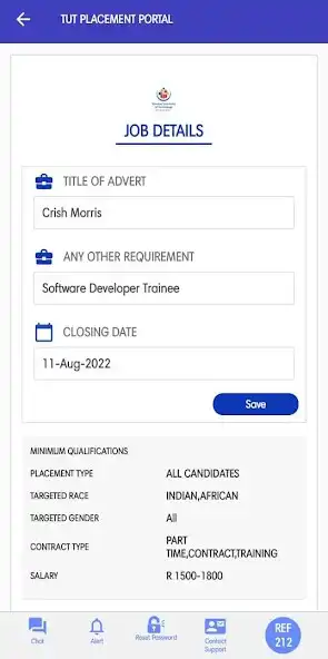 Play TUT Placement Portal as an online game TUT Placement Portal with UptoPlay