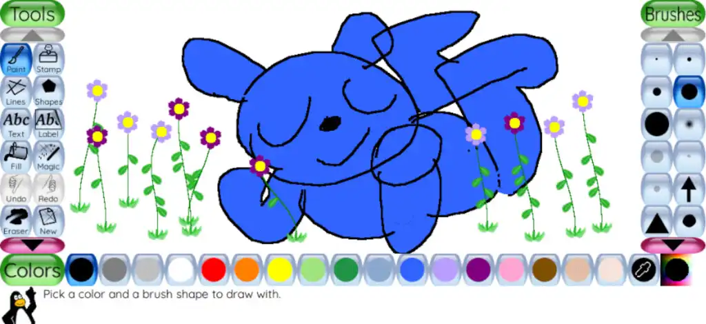 Play Tux Paint as an online game online Tux Paint with UptoPlay  Play Tux Paint as an online game Tux Paint with UptoPlay