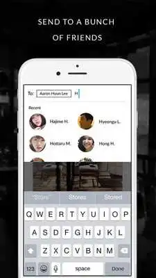 Play TUYA - message on a photo